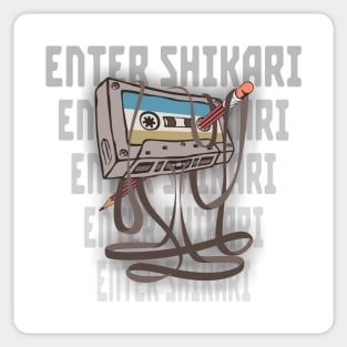 Enter Shikari Cassette Sticker